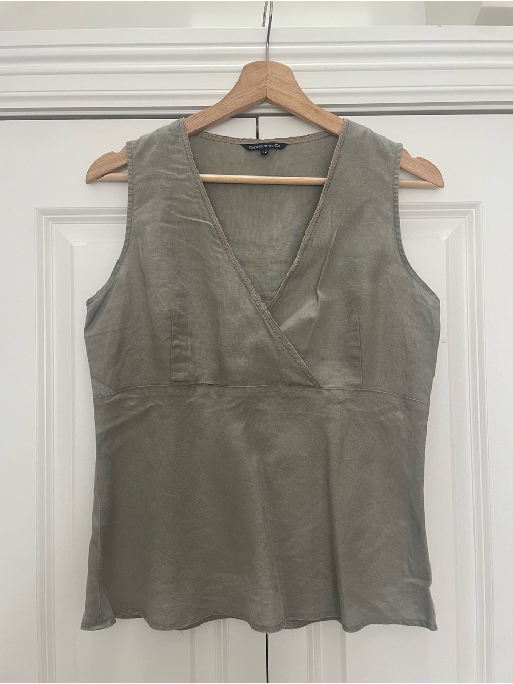 Crew Clothing Co Linen Top